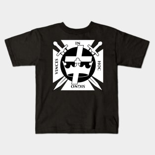 In Hoc Signo Vinces | Knights Templar Crusader Seal Kids T-Shirt